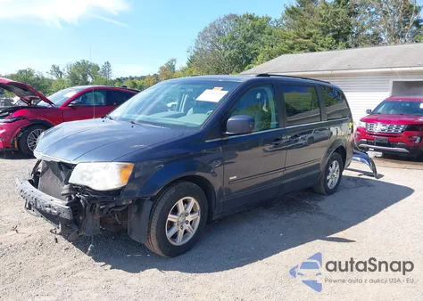 2008 Chrysler Town & Country Touring from USA, damaged, VIN 2A8HR54P38R843746